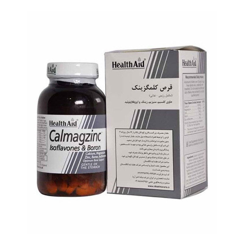 قرص کلمگزینک Health اید بسته 60 عددی نمای ۲