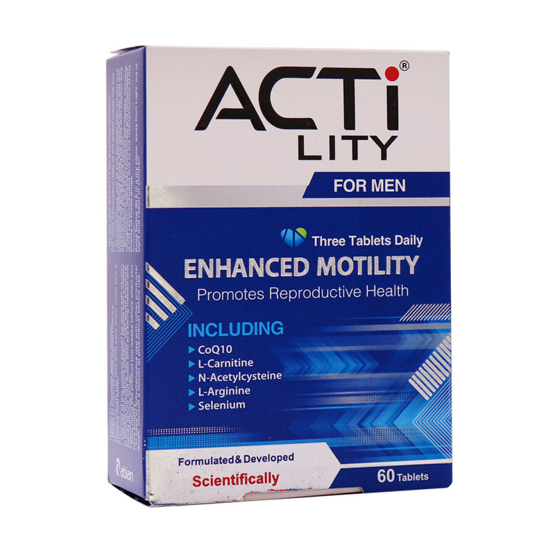 قرص اکتی لیتی آقایان ACTI-LITY بسته 60 عددی نمای ۲