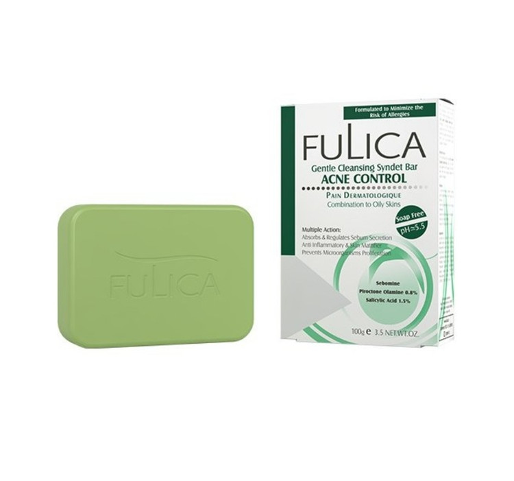 پن شوینده ACNE CONTROL فولیکا FULICA پوست چرب و جوشدار 100 گرم