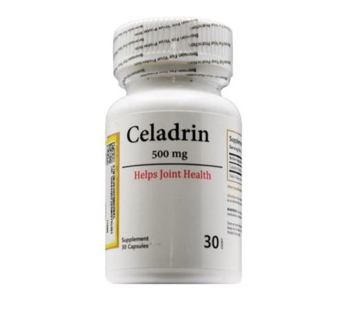 کپسول celadrin سلادرین 500 میلی گرم برونسون 30 عدد