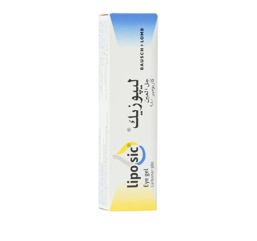 ژل چشمی لیپوزیک LIPOSIC بوش اند لومب 10 گرم