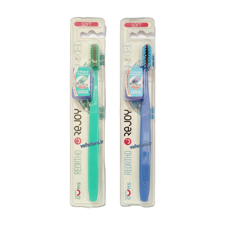 مسواک ارتودنسی ریجوی مدل Reortho 731 برس نرم - یک عدد
