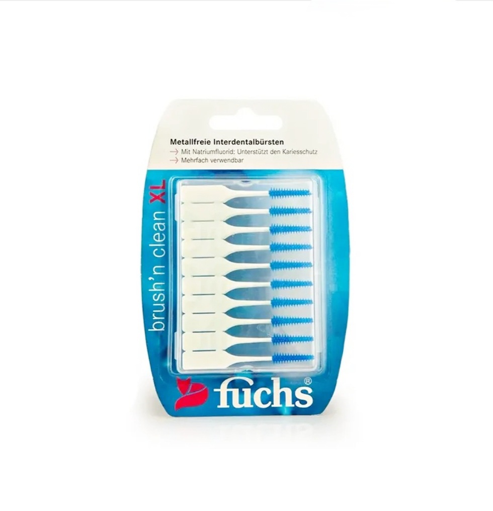 مسواک بین دندانی فوکس مدل Brush n Clean سایز XL مجموعه ۲۰ عددی نمای ۲