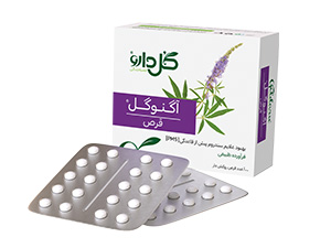 قرص آگنوگل گل دارو نمای ۲
