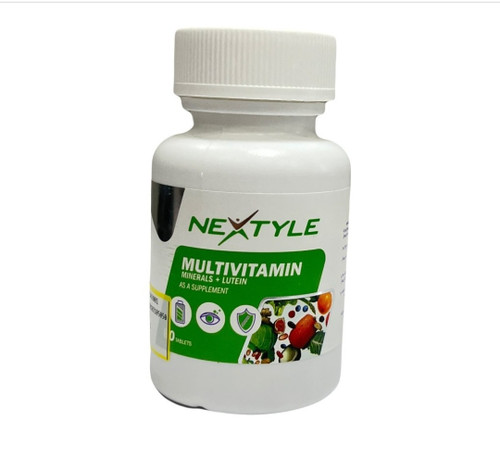 قرص مولتی ویتامین پلاس لوتئین Nextyle نکستایل ۶۰ عددی