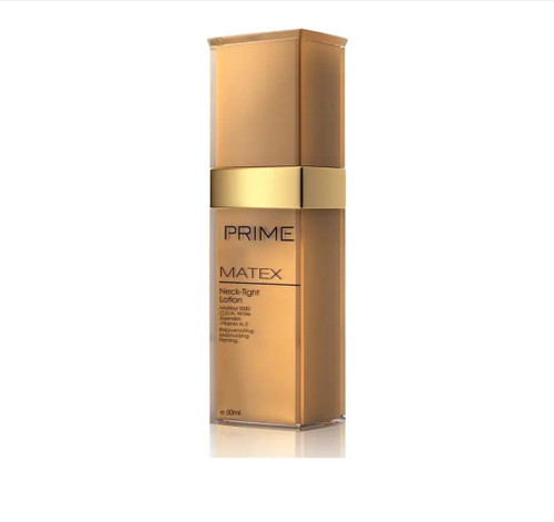 لوسیون رفع چروک گردن پرایم Matex مدل Neck-Tight Lotion حجم ۵۰ میلی لیتر
