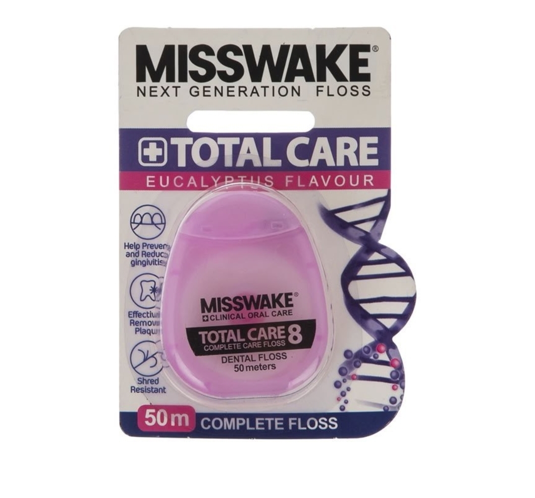 نخ دندان میسویک (Misswake) مدل Total Care طول 50 متر