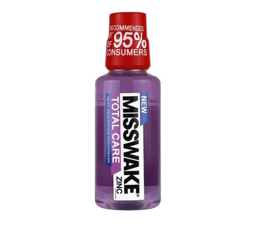 دهان شویه میسویک مدل Total Care زینک حجم 400 میلی لیتر Misswake