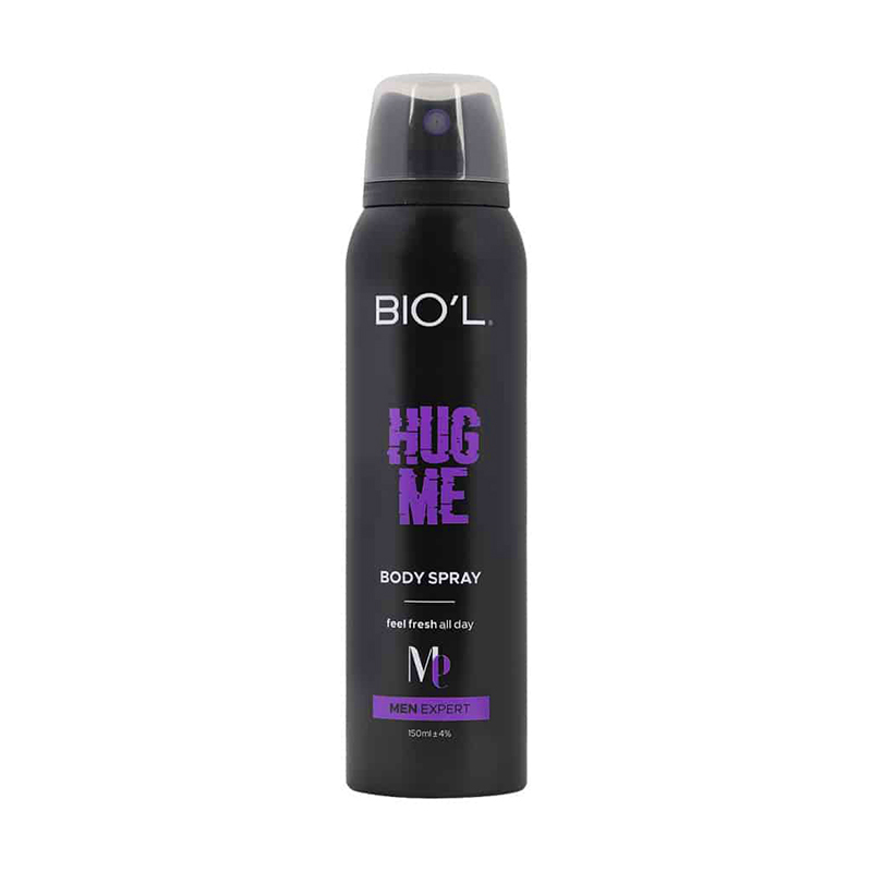 اسپری بدن مردانه بیول مدل HUG ME حجم 150 میلی لیتر